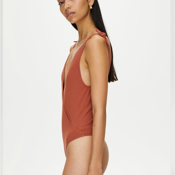 Aritzia Neva Bodysuit - Rusty Brown, XS - Picture 4 of 8